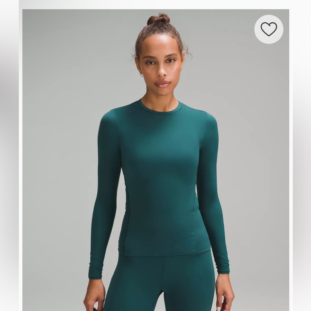 NWT LuLulemon luon long sleeve shirt